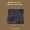 Autumn and winter knitted hats children thickened warm wool hats cute versatile fashion cold hats