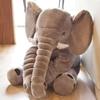 Fuzzy Large Elephant Stuffed Animal, Adventure Stuffed Elephant Toy, Brave Room Elephants Plush Decor Gift