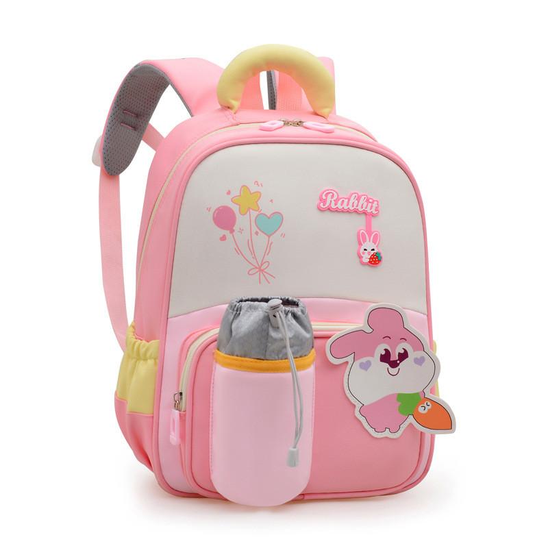 Rabbit Cartoon Dinosaur Unisex Children School Backpack For Education Early