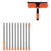 2 In 1 Washing Window Cleaning Squeegee Long Duster Window Wiper Ceiling Duster  Car Glass