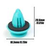 20-100PCS Auto Door Panel Clip with Seal Ring Auto Fastener Rivet Bumper Clip Retainer Car Interior Retaining Accessories