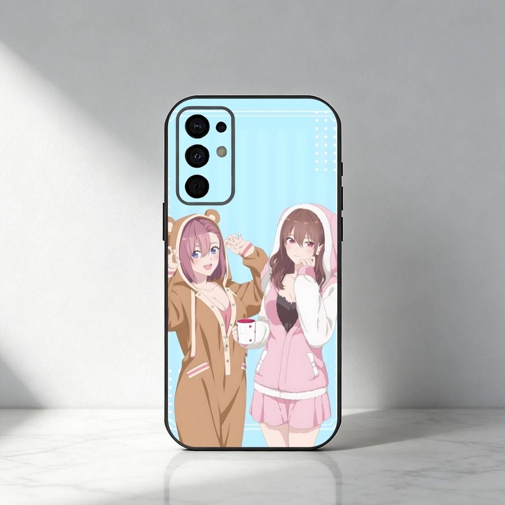 Чехол для телефона 2.5D-S R-Ririsa x Mikari Для Samsung S25,S24,S21,S22,S23,S20,Ultra,S26,Plus,Fe,Note,5G Черный Чехол Samsung S23ULTRA5G