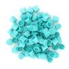 300pcs Tattoo Ink Pigment Cup Disposable Silicone Eyebrow Lip Eyes Tattoo Pigment CupBlue