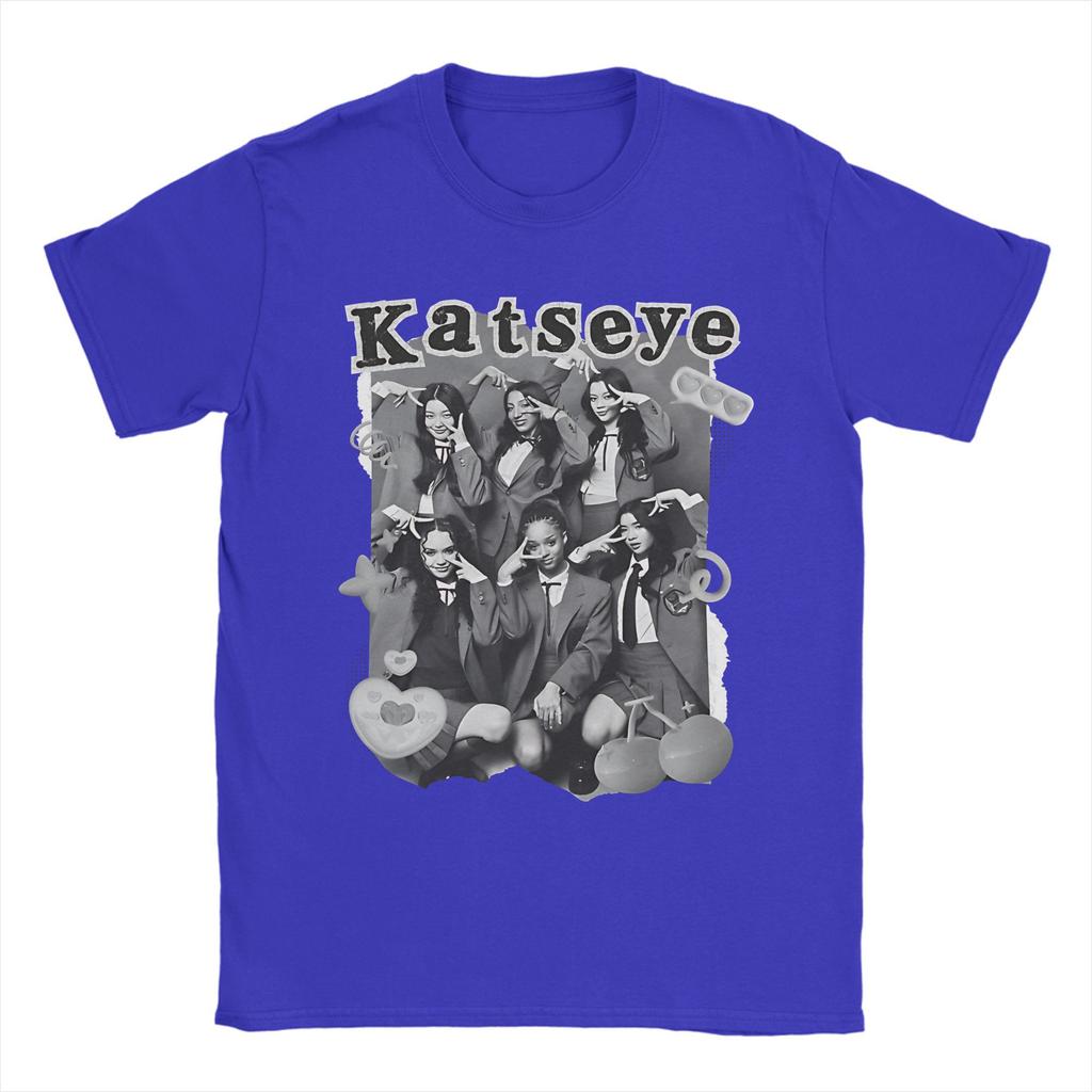 Mens Womens KATEYE Kpop girl Group Shirt Cotton Graphic T-Shirt  Top Clothing