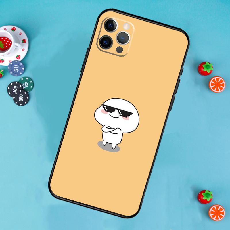 Cute Cartoon Pentols Phone Case For iPhone 17 Air 16 15 14 13 12 11 Pro Max 12 13 mini 15 16 Plus 16e Cover Funda