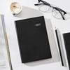 2027 Planner A5 Weekly Diary Monthly Block PVC Cover Black (Starts December 2026)