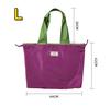 Eco-Friendly Large Waterproof Foldable Drawstring Shopping Shoulder Bag