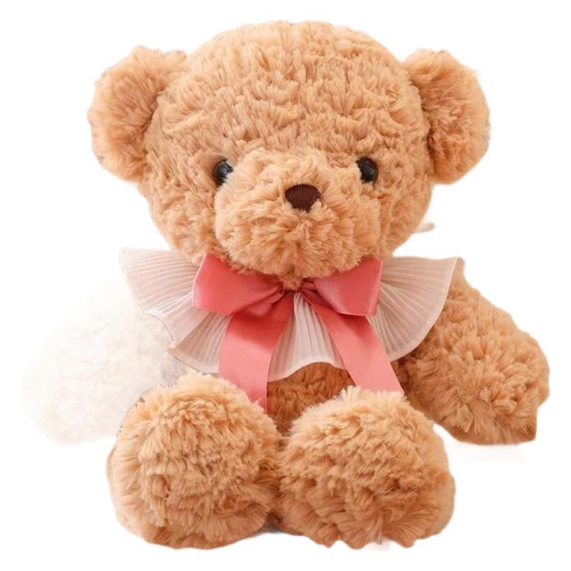 New Lolita Bear Doll Plush Toys Bow Tie Teddy Bear Doll Children's Soothing Doll