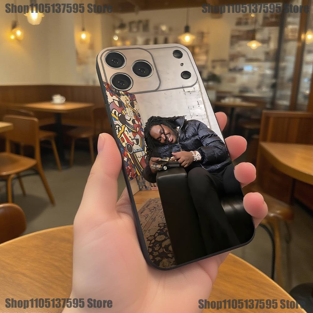 L-Lucki Rapper Gemini Phone Case For iPhone 17,16,15,14,13,12,11,Pro,XS,Max,XR,Plus,E,SE4,Mini Black Soft Cover