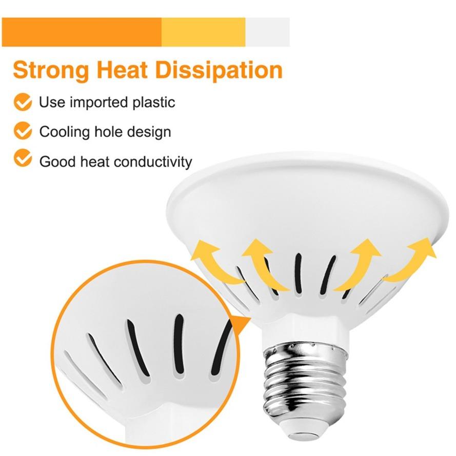 LED Spotlight Bulb E27 Lamp 30W 50W 80W Lampara 85V- 265V LED Corn Light Bulb Energy Saving Lamp Smart Home Living Room Lighting