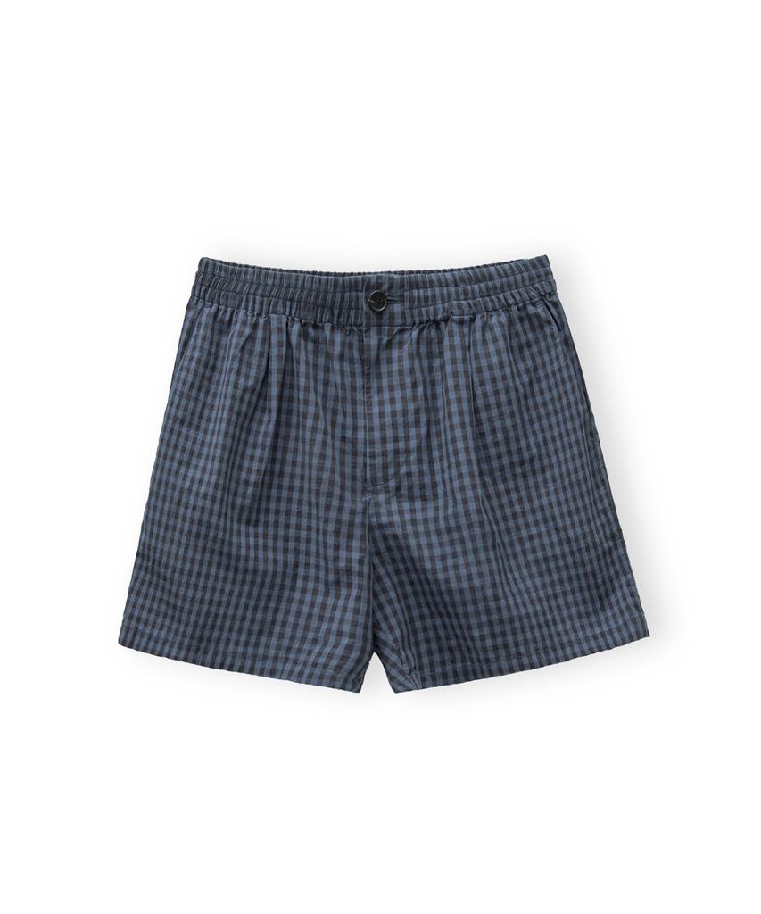 Beulaunyadeu Check Shorts, Blue