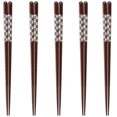 Happy Set of Dishwasher Made In PID9742 J-kitchens Chopsticks, 5, Material Wood, Safe, Japan,