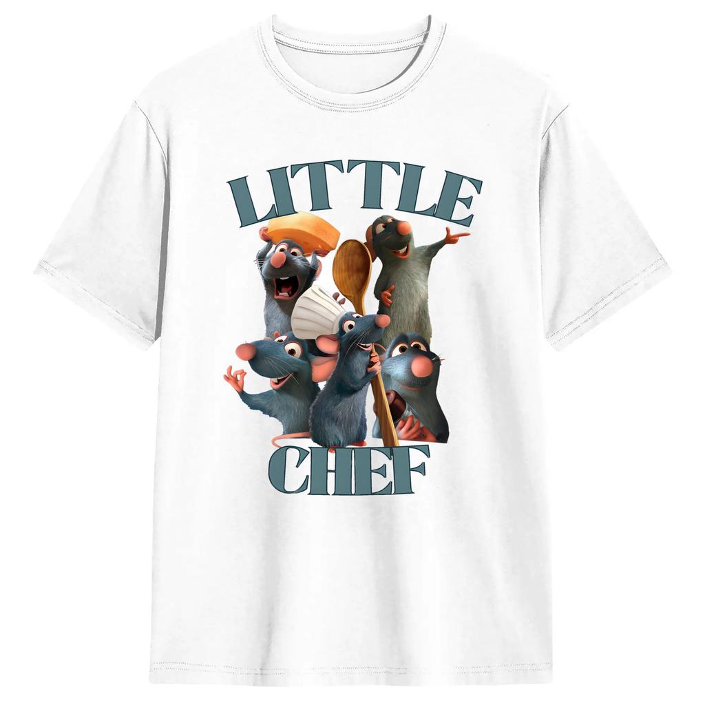 Ratatouille TShirt Unisex Chef Rat Cooking Awesome Cotton Tee Shirt Round Neck Short Sleeve T Shirt Big Size Tops