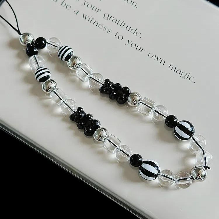 Anti-theft Lanyard Simple Line Phone Case Compatible and Suitable for iPhone15 14 13 12 11promax xsmax xr 7 8plus Cute Cat Group