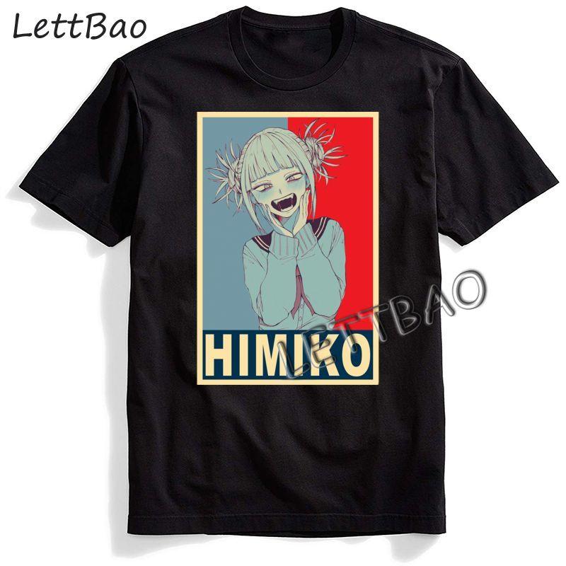 Fashion Harajuku Anime My Hero Academia Tshirt Men T Shirts Hip Hop Streetwear Summer Tops Japanese