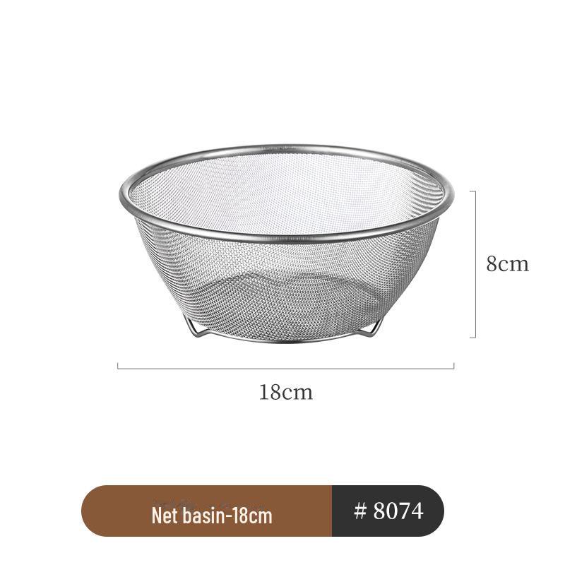 Stainless Steel Kitchen Sink Rack and Fruit Basket