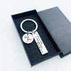 Paslanmaz Çelik Kazınmış Anahtarlık Takı Kolye Ucu