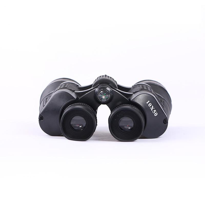 10x50 Binoculars With Porro Prism System Rubberized Grip Comfortable Handling Birdwatching Hiking Outdoor Use