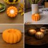 3D Printed Pumpkin Tealight Holder Vintage Ambient Candle Stand Tabletop Candlestick  Living Room