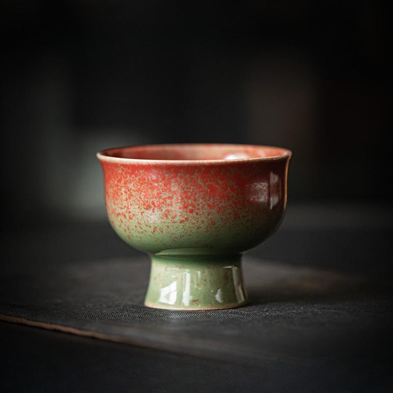 

Master cup, teacup, retro household kung fu tea set, single cup tall brewing tea cup, tea cup drinking tea, small tea bowl 200ml