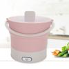 Olla de vapor plegable portátil, olla caliente para guisar, mini sartén de silicona, hervidor eléctrico