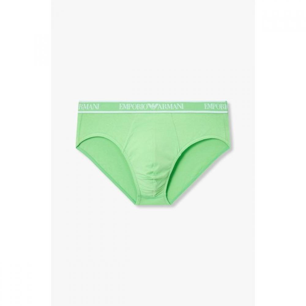 Emporio Armani Men S Cotton Brief Logo Banding 2 Set 08151 11301 11302 