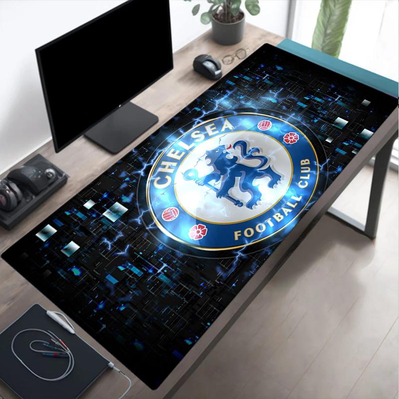 Blue Chelsea Football Club Logo Mouse Pad, Gaming Mouse Pad, Keyboard Pad, Desk Decor for Computer Notebook Fan Gift Birthday Gift