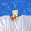 Cute Music Cat Enamel Pin Pop Music Albums 1989 Junior Jewels Cartoon Kitten Animal Brooch Lapel Badge Jewelry Gifts for Friends