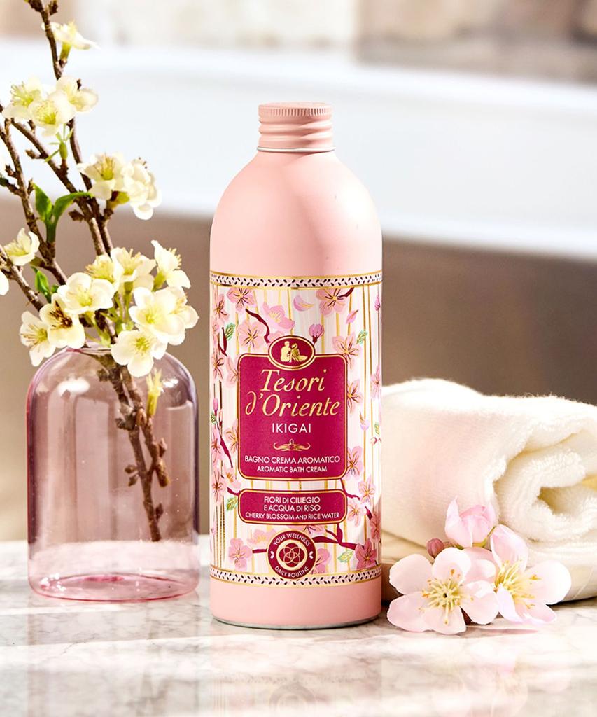 Ikigai (Cherry Blossom) Bath Cream Body Wash 500ml [Free Pump Included]