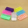 10-Grid Detachable Multi-color Plastic Storage Box for Fishing Gear, Jewelry, Beading, and Electronic Components