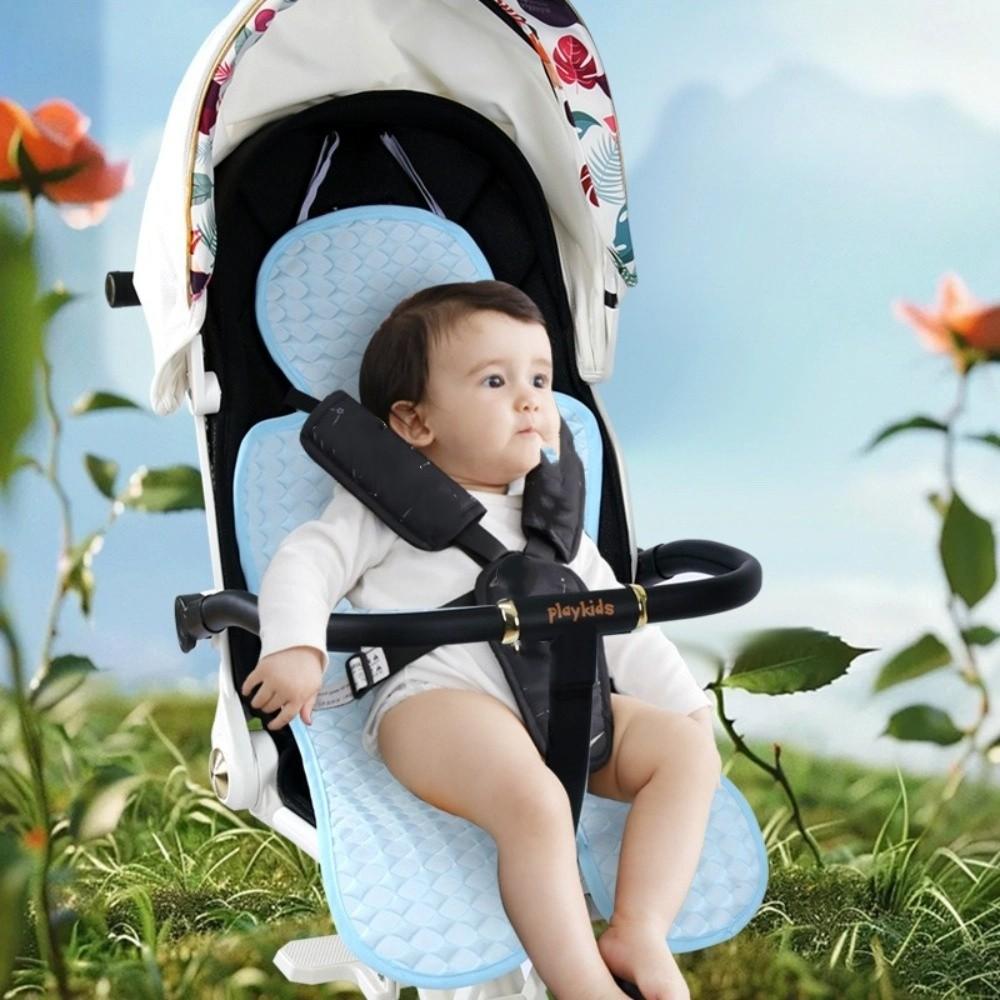 Breathable Baby Stroller Cushion Pram Lining Infants Pushchair Car Mat  Outdoor