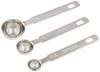 Kanda kan Measuring Stainless Set of Made in 052057 (Kanda) Spoons, Steel, 3, Japan,