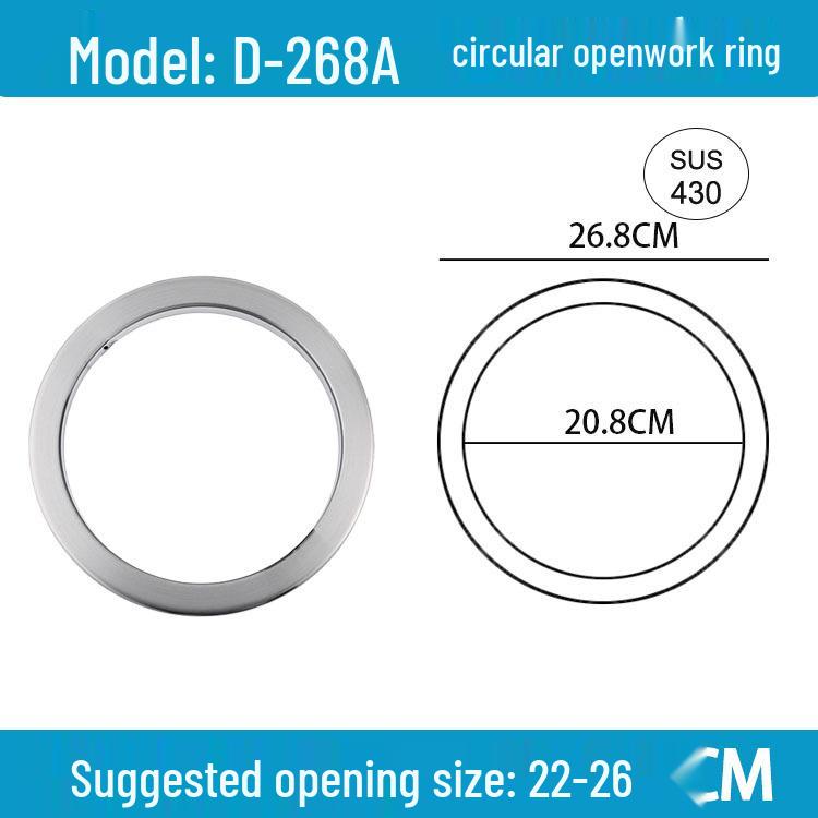 Runder versenkbarer Mülleimer mit Schwingdeckel für die Arbeitsplatte