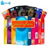 Celebrity Ultra Thin 002 Ribbed Condoms - Extra Lubricated, Shaped, and Long-Lasting