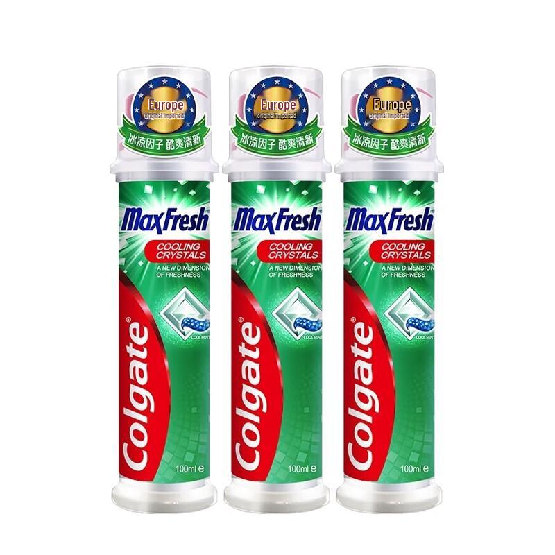 Colgate Cool Refresh Upright Toothpaste (3 x 100ml)