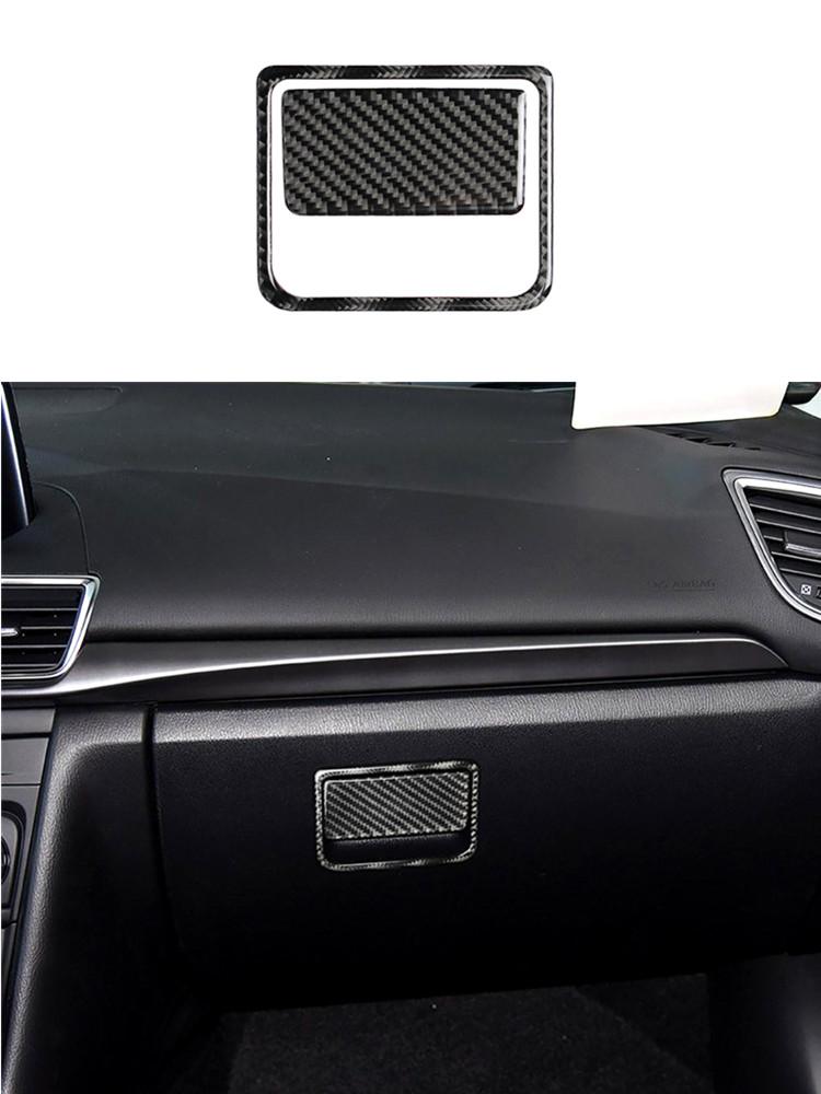 Car Interior Decoration Protection Carbon Fiber Sticker For Mazda 3 Axela 2017-2018 Styling Accessories