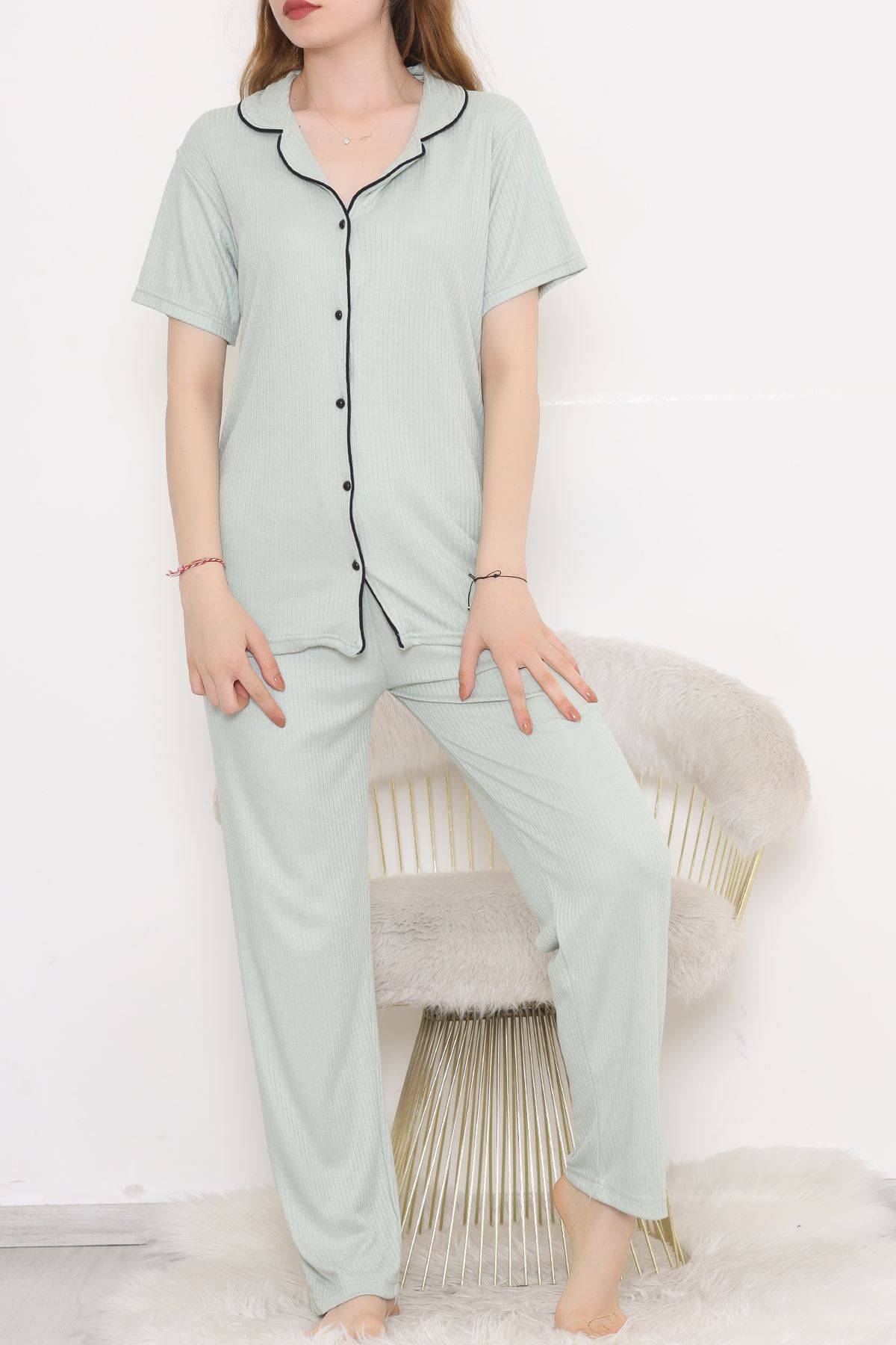 

Corded Button Pajama Set Koyumint