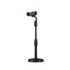 Lazy Man's Mobile Phone Microphone Stand for Desktop Live Streaming, with Adjustable Lift and Plastic Base