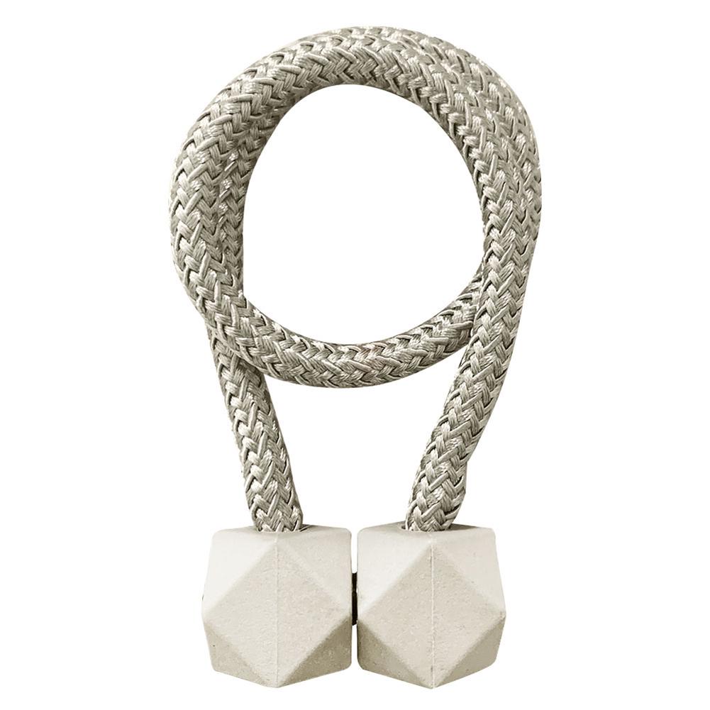 CHOSUR Magnetic Polyester Curtain  Tieback Holder Hooks Ball Buckle Clip Home Decor