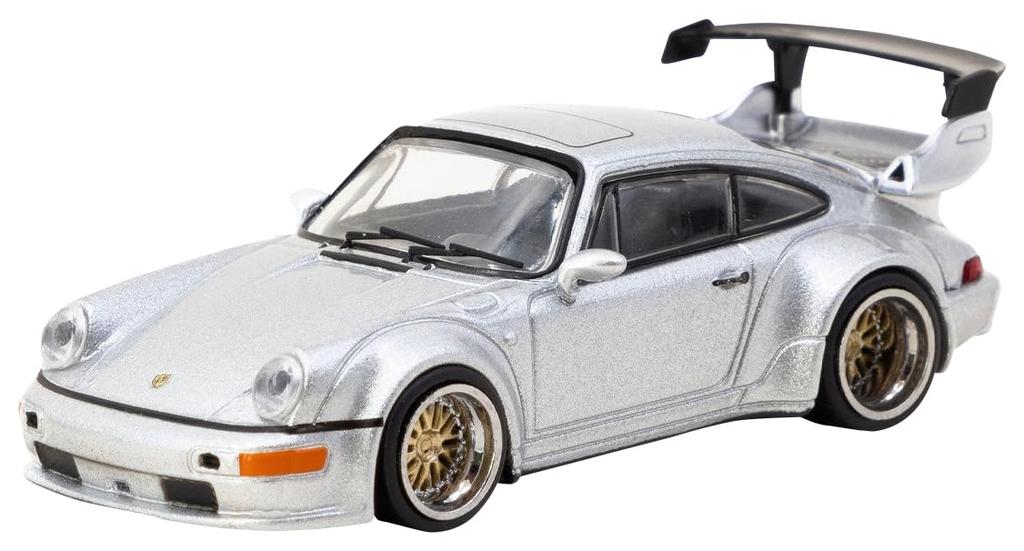 TARMACWORKS RWB 964 Silver Finished Product 1/64 T64-037-SL