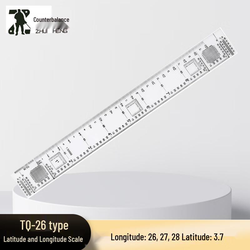 Zhuiheng Geographic Latitude Longitude Map Scale Ruler