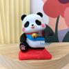 Panda Gun Gun Fortune-Blessing Blind Box Figurine for Desk or Car