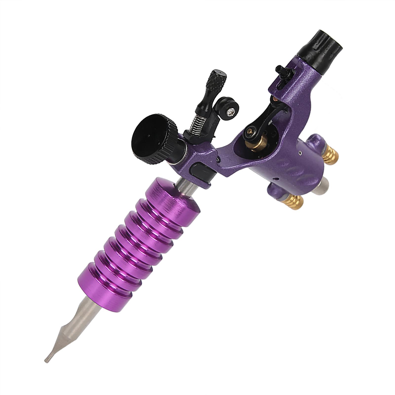 Dual Interface Motor Tattoo Machine Liner Shader Tattoo Machine Handle Needle Nozzle Set