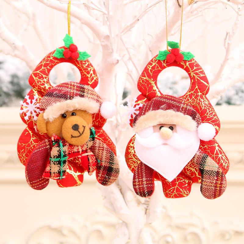 Christmas Door Hanging Decoration Christmas Tree Pendant Christmas Pendant Small Doll Christmas Decorations