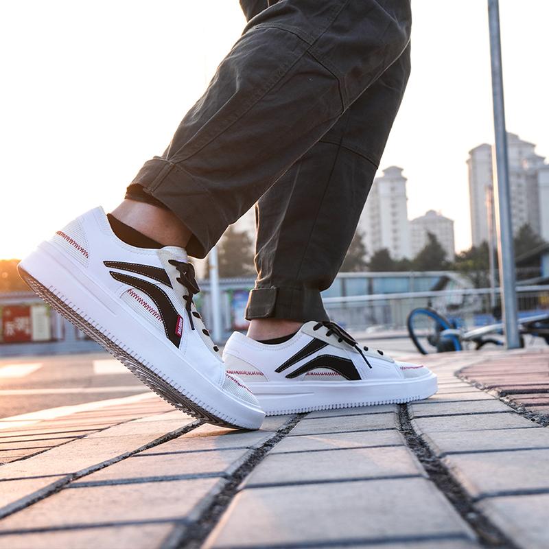 New LiNing Badfive The Rebel Cushioning Anti Slip And Wear Resistant Low Top Performance Basketball Shoes White Black AGBP021-3