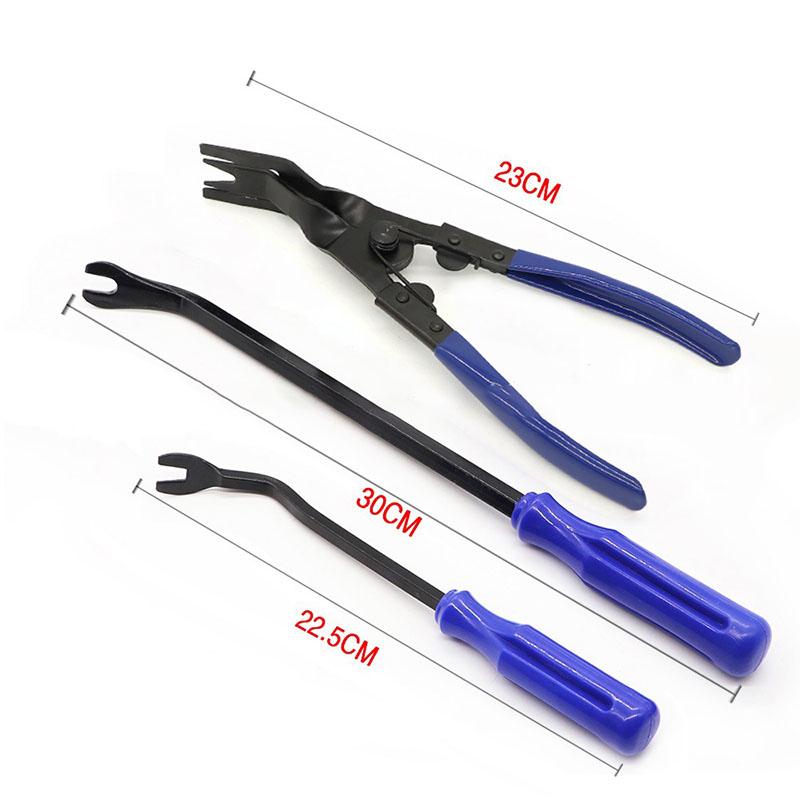 Repararea farurilor mașinii Clește pentru lumină deschisă Clește de îndepărtare a panoului de ușă Fascia bord tapițerie Instrument de îndepărtare a reparației Clește de demontare