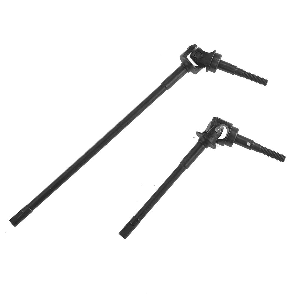 

YEAHRUN Hard Steel Front & Rear Axle CVD Drive Shafts for Axial Wraith 90018 90048 RR10 1/10 RC Crawler Car Upgrade Parts
