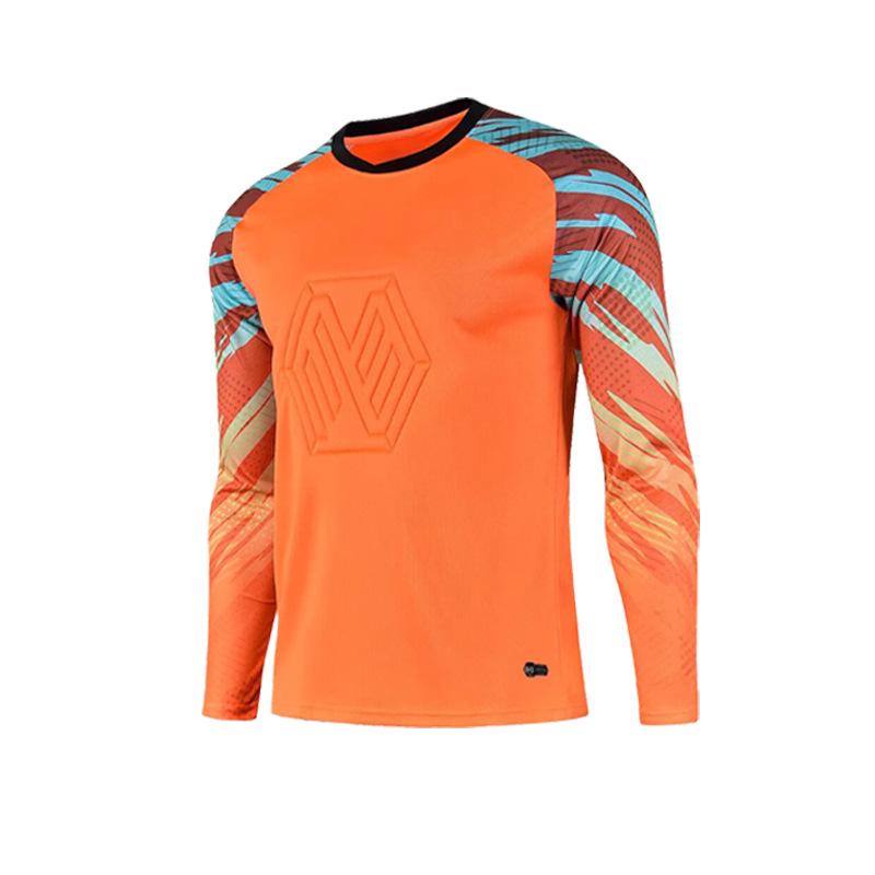 Anti-collision Goalkeeper Training Set: Long Sleeve Football Uniform for Adults and Children