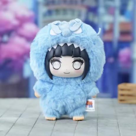 **In Stock  Naruto Itachi Sasuke Kakashi Gaara Series Blind Box Trendy Toy Figure Plush Pendant Collection Christmas Gift