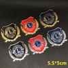 3D Metalen Auto Sticker Auto Badge Embleem Decal Motorfiets Spatbord voor Lions L Clubs International Auto Styling